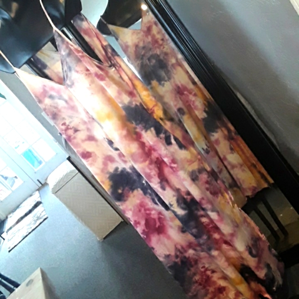 linea donatella slip dress polyester medium